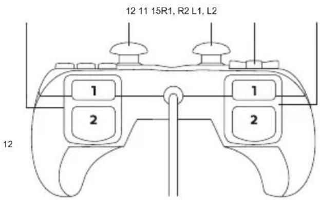 12 11 15R1, R2 L1, L2 1 2 1 2 12