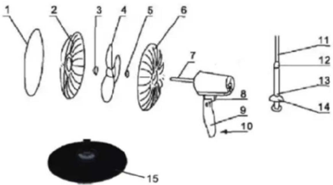 Izzy IZ-9004 - Συναρμολόγηση Ανεμιστήρα - 2