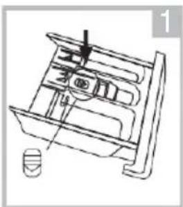 TEKA TK5 1470 - Limpie el dispensador de detergente - 1