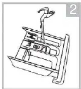 TEKA TK5 1470 - Limpie el dispensador de detergente - 2