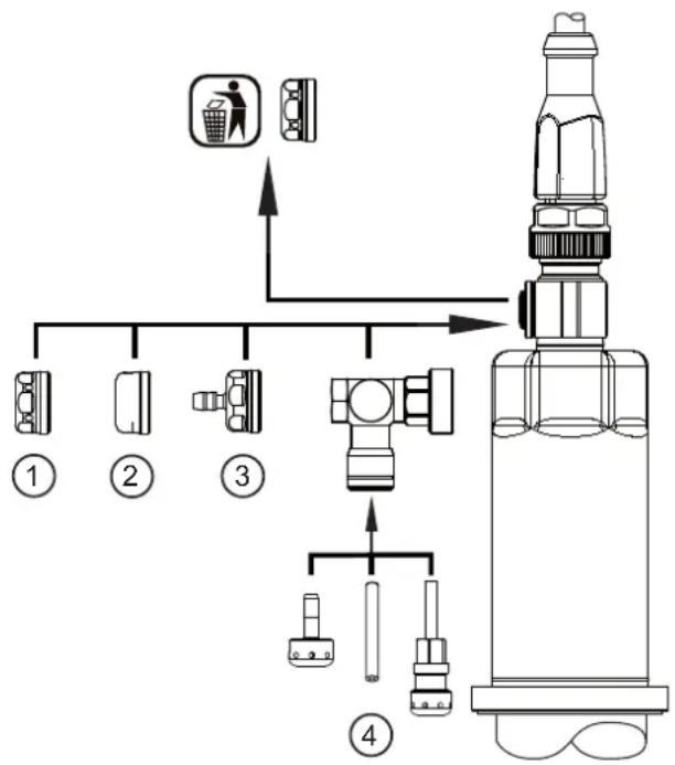 IFM PY2006 - Filter cover - 2