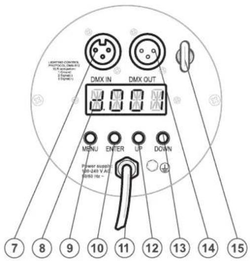 LIGHTING CONTROL PROTOCOL DMX-8/2 1000000000000000000000000000000000000000000000000000000000000000000000000000000000000000000000000 DMX IN DMX OUT MENU ENTER UP DOWN Power supply 150-240 V A2 16/60 Hz - 7 8 9 10 11 12 13 14 15