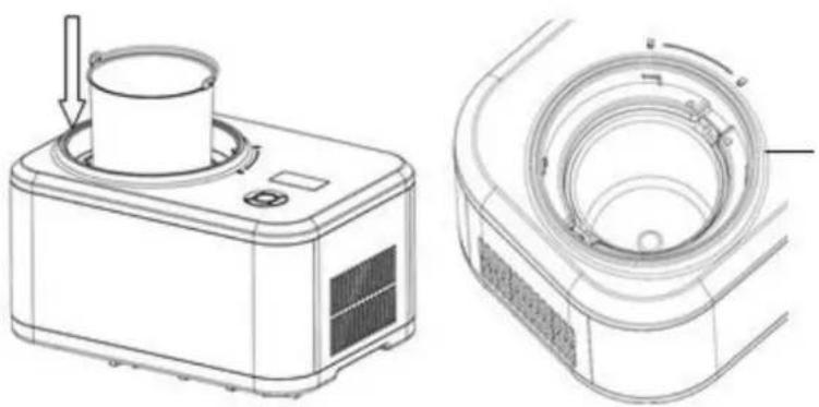 Heinner HICM-150WHYG - Prepararea inghetatei - 2