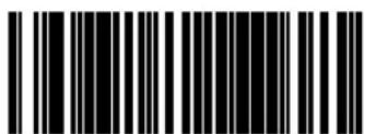 Black and white barcode image with vertical lines above and below the bars