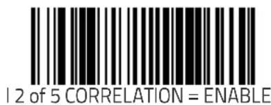 12 of 5 CORRELATION = ENABLE