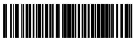 Black and white barcode image with vertical lines and a central dot