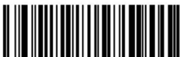 Black and white barcode image with vertical lines and a central dot