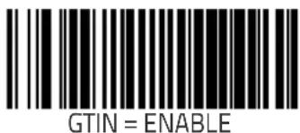 GTIN = ENABLE