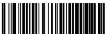 Black and white barcode image with vertical lines above and below the bars