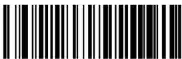 Black and white barcode image with vertical lines and a central dot