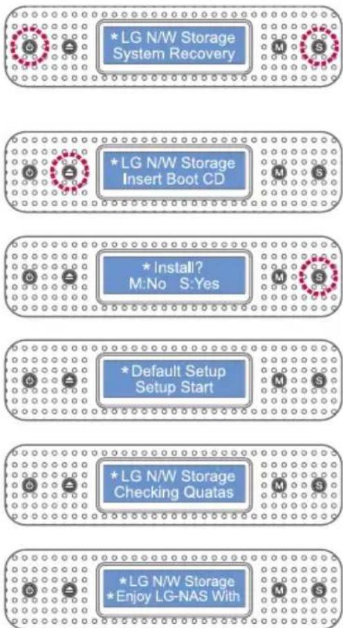 LG N4B2ND4 - Initial Installation of LG Network Storage - 1