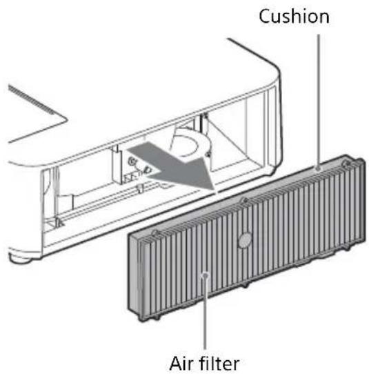 Cushion Air filter