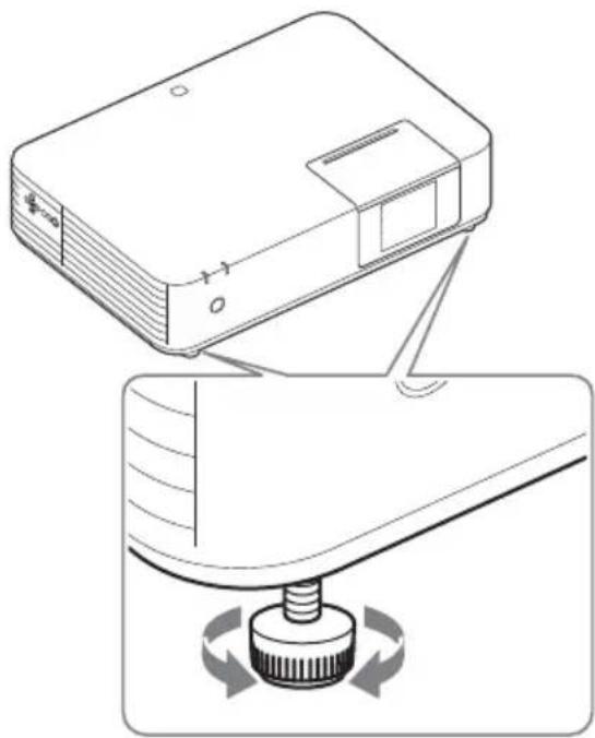 SONY VPL-PHZ11 - How to alter the angle - 1