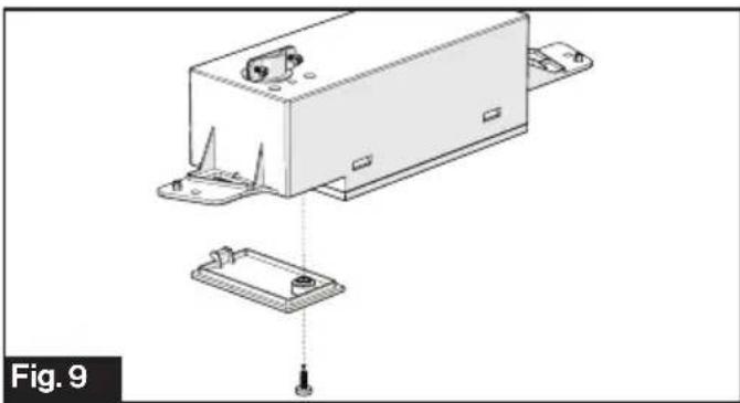 Furrion EACEPE1 - Installing the Air Distribution Box (for FACT12LA-PS/FACT12LA- BL/FACT12SA-PS/ FACT12SA-BL models only, same for both ducted and non-ducted models, sold separately) - 8