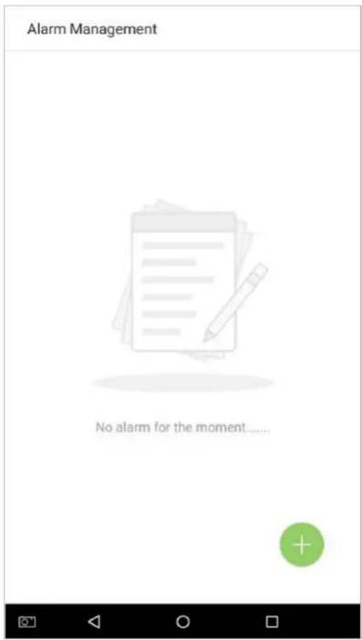 Alarm Management No alarm for the moment......