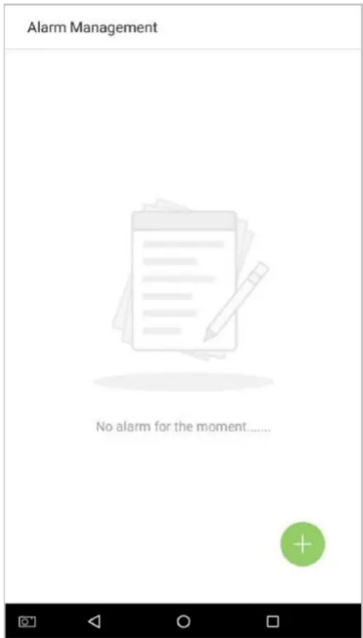 Alarm Management No alarm for the moment......