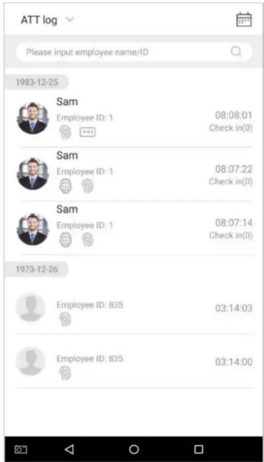 ATT log Please input employee name/ID 1983-12-25 Sam Employee ID: 1 08:08:01 Check in(0) Sam Employee ID: 1 08:07:22 Check in(0) Sam Employee ID: 1 08:07:14 Check in(0) 1973-12-26 Employee ID: 835 03:14:03 Employee ID: 835 03:14:00