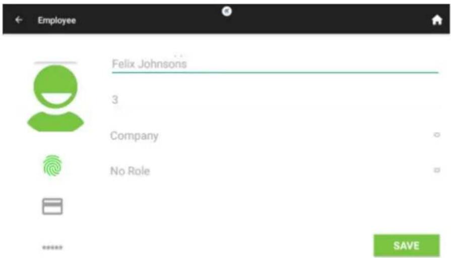 Employee Felix Johnsons 3 Company No Role SAVE