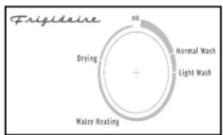 Frigidaire Drying Water Heating Normal Wash Light Wash oil