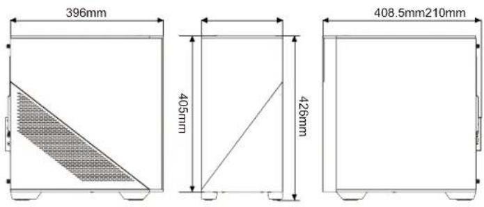 THERMALTAKE Divider 170 TG - Divider 170 TG ARGB Dividing 20d GARGB - 1
