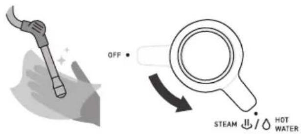 OFF STEAM / HOT WATER