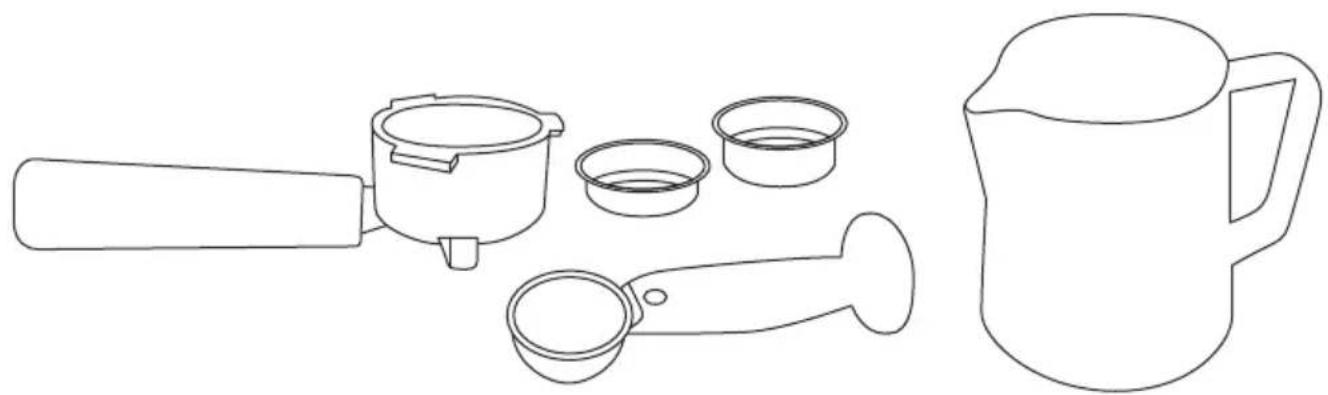 SUNBEAM The Compact Barista EMM2900 - Accessories - 1