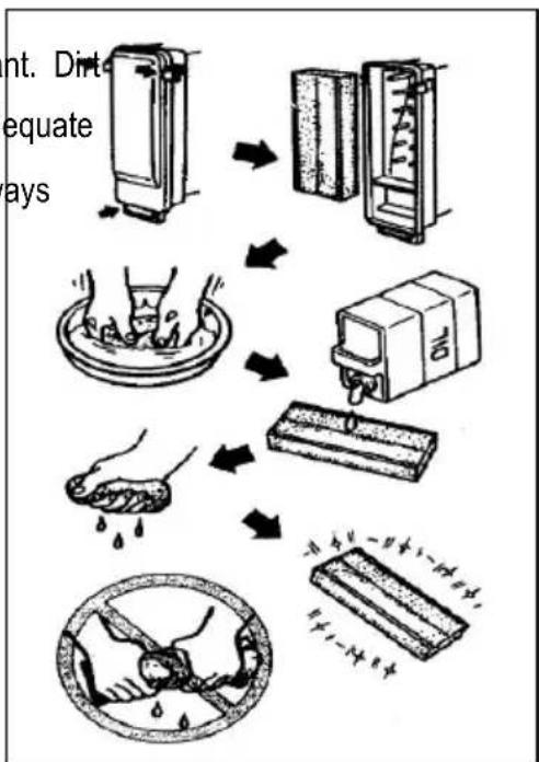 Gentrax GS-6500IE - AIR FILTER - 1