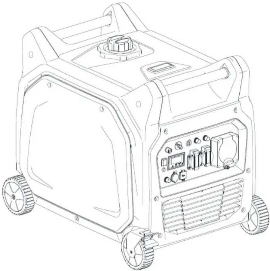Gentrax GS-6500IE - GASOLINE INVERTER GENERATOR USER'S MANUAL - 1
