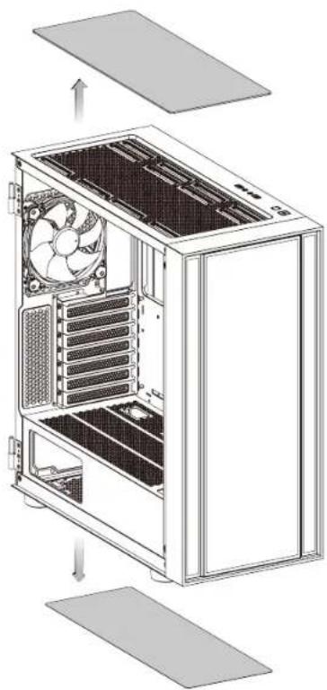 THERMALTAKE H570 TG ARGB - Remove Filters - 1