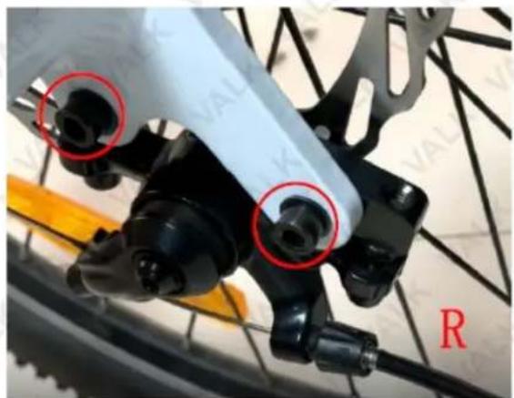 Valk Coastline - Installing the Rear Brake and Rear Mudguard - 2