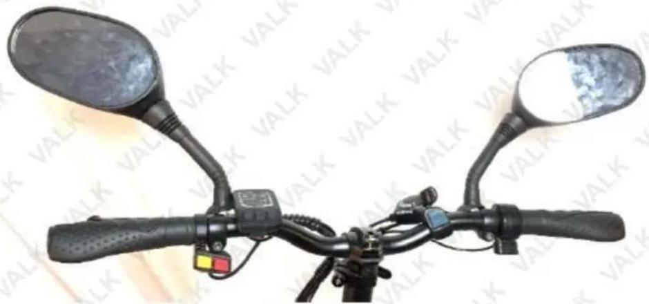 Valk Coastline - Installing the Rear Basket, Rear-view Mirrors and Pedals - 4