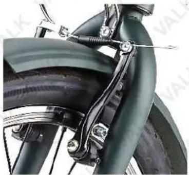Valk MX9 - Using Brakes - 2