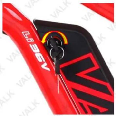 Valk MX9 - Removing the Battery Pack - 1