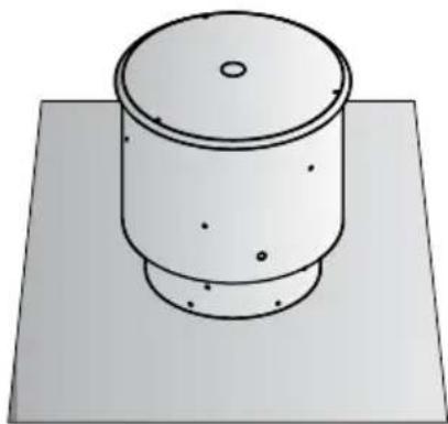 Escea DF700 - C7 Installing the External Vertical Power Flue (UVP) - 2