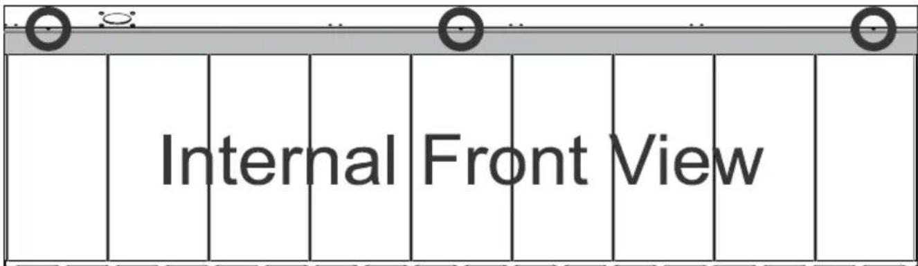 Internal Front View