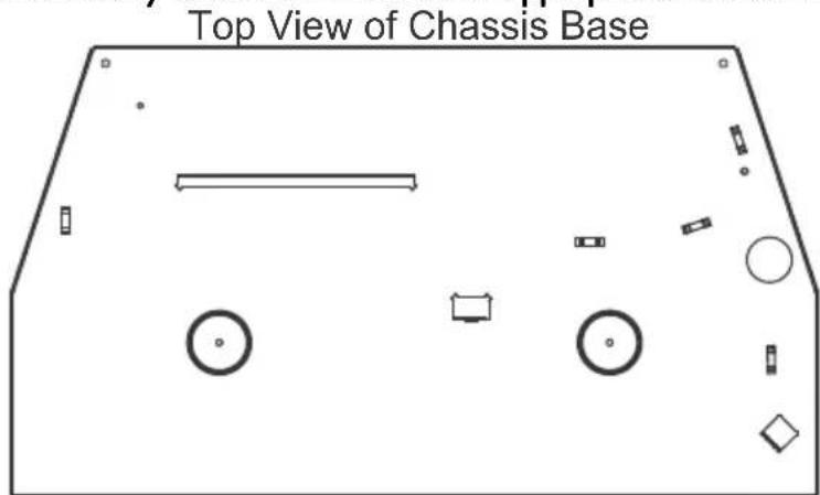 Top View of Chassis Base