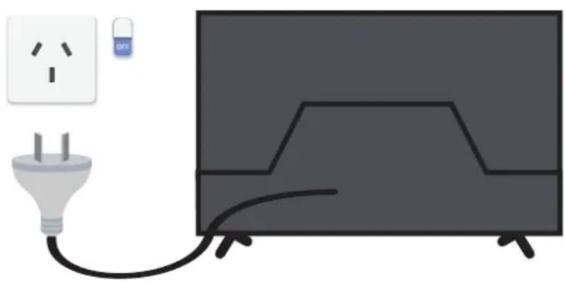 LINSAR LS85UHDNF - Wall-mounting the TV - 4