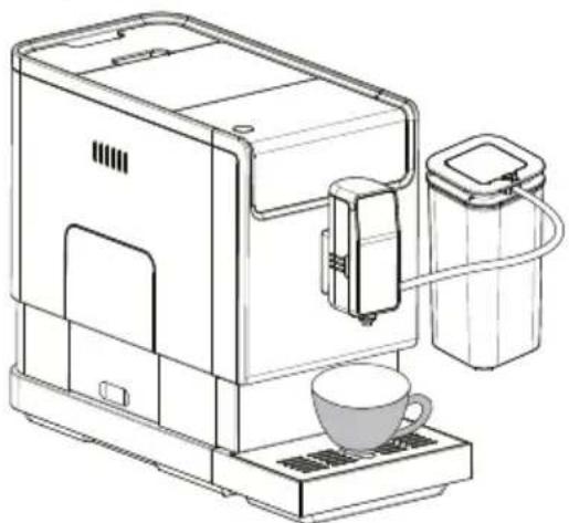 MPM MKW-10M - PREPARATION OF CAPPUCCINO - 1