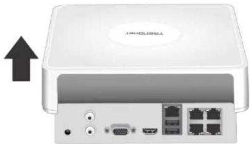 TRENDNET TV-NVR104 - Mounting Your Hard Drive - 2
