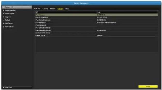 System Information Network ID: 012345 Name: NIP Size: 1.6 GB Pct Default Level: 201.725.253.9 Pct Default Summary: 10.18.12.204 Pct Address 1: NIP Data & SoftwareID Pct Address 2: NIP Data & SoftwareID Pct Default Summary: 10.18.12.204 Pct Default Summary: 10.18.12.204 Mature Data Summary: NIP Data Mature Data: NIP Data OK Help