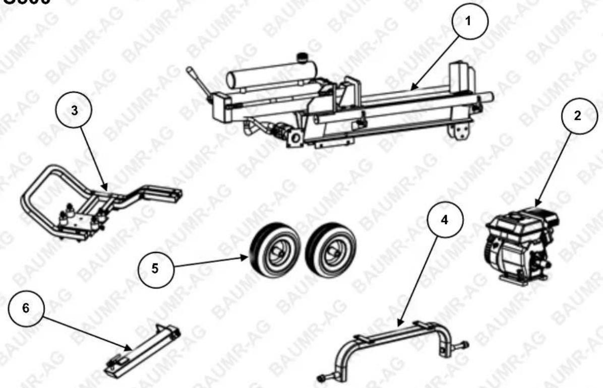 Technical diagram of automotive component assembly with numbered parts for identification