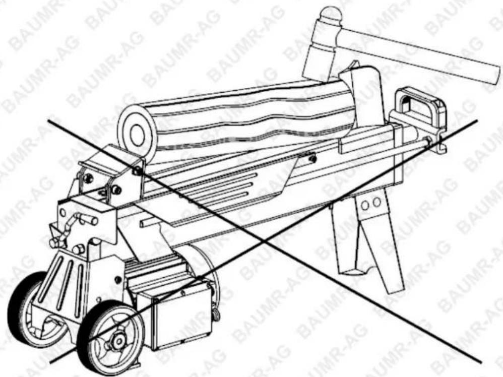 Baumr-AG Hercules HPS3200E - Freeing a Jammed Log - 2