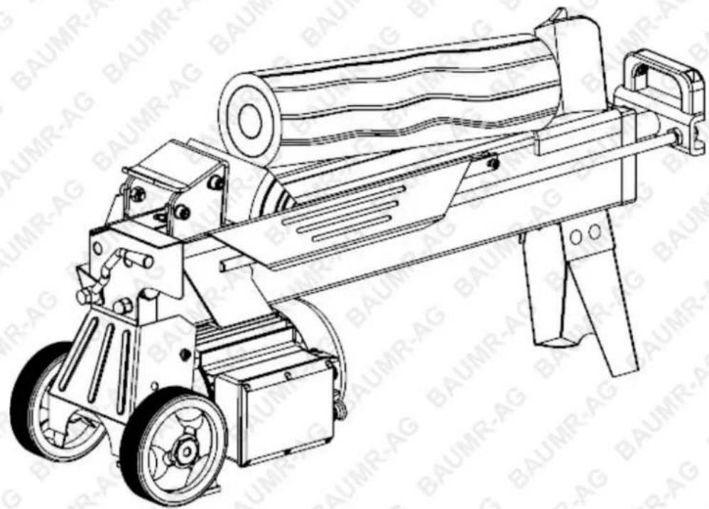 Baumr-AG Hercules HPS3200E - Freeing a Jammed Log - 1