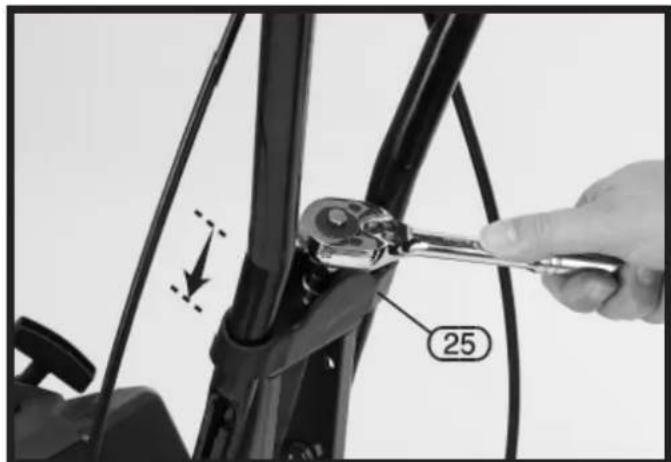 HYUNDAI HYT150 - Step 1 : Attach The Handlebar - 2