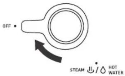 OFF STEAM / HOT WATER