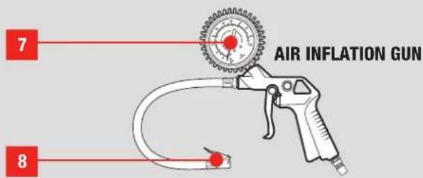AIR INFLATION GUN 7 8