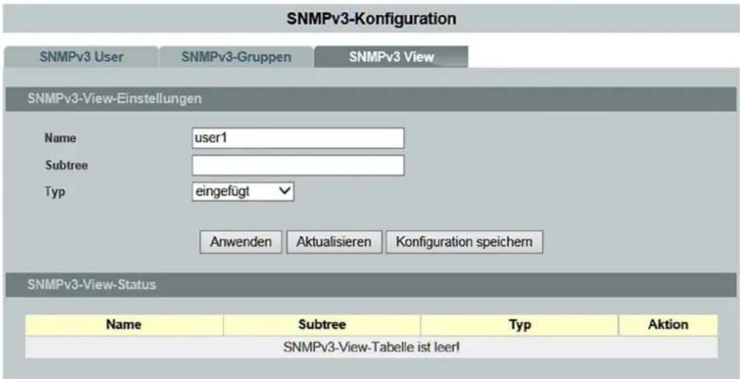 Wago 852-603 - SNMPv3 View - 1