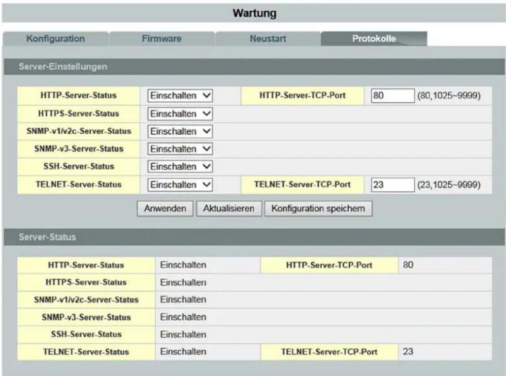 Wago 852-603 - Protocols - 1