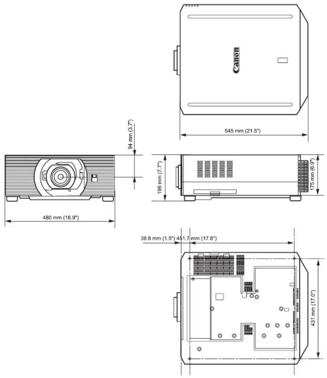 CANON REALiS 4K6021Z - ■ External View - 1