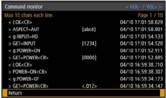 CANON REALiS 4K6021Z - Communication settings - 2